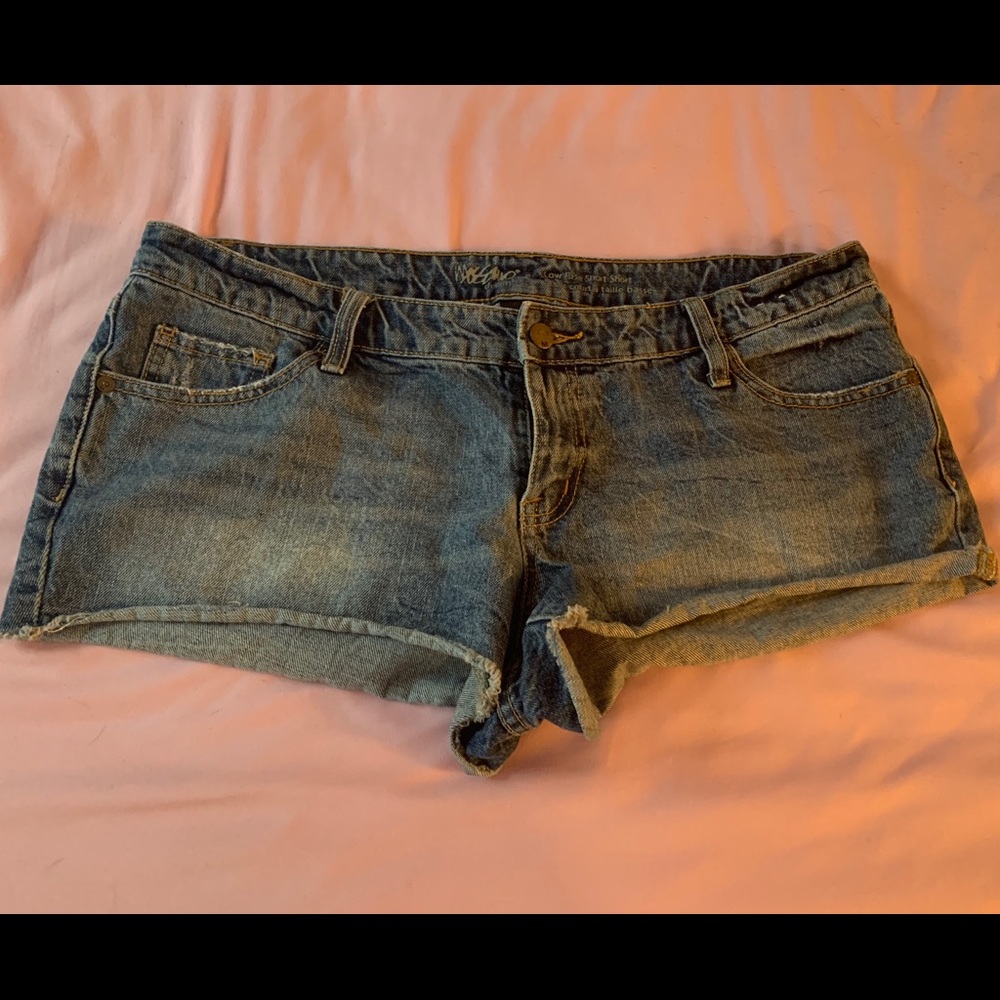 Distressed shorts from target